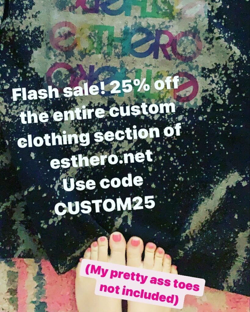 Esthero Feet