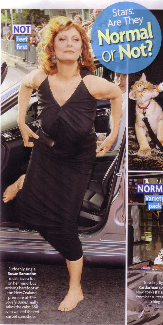 Susan Sarandon Feet