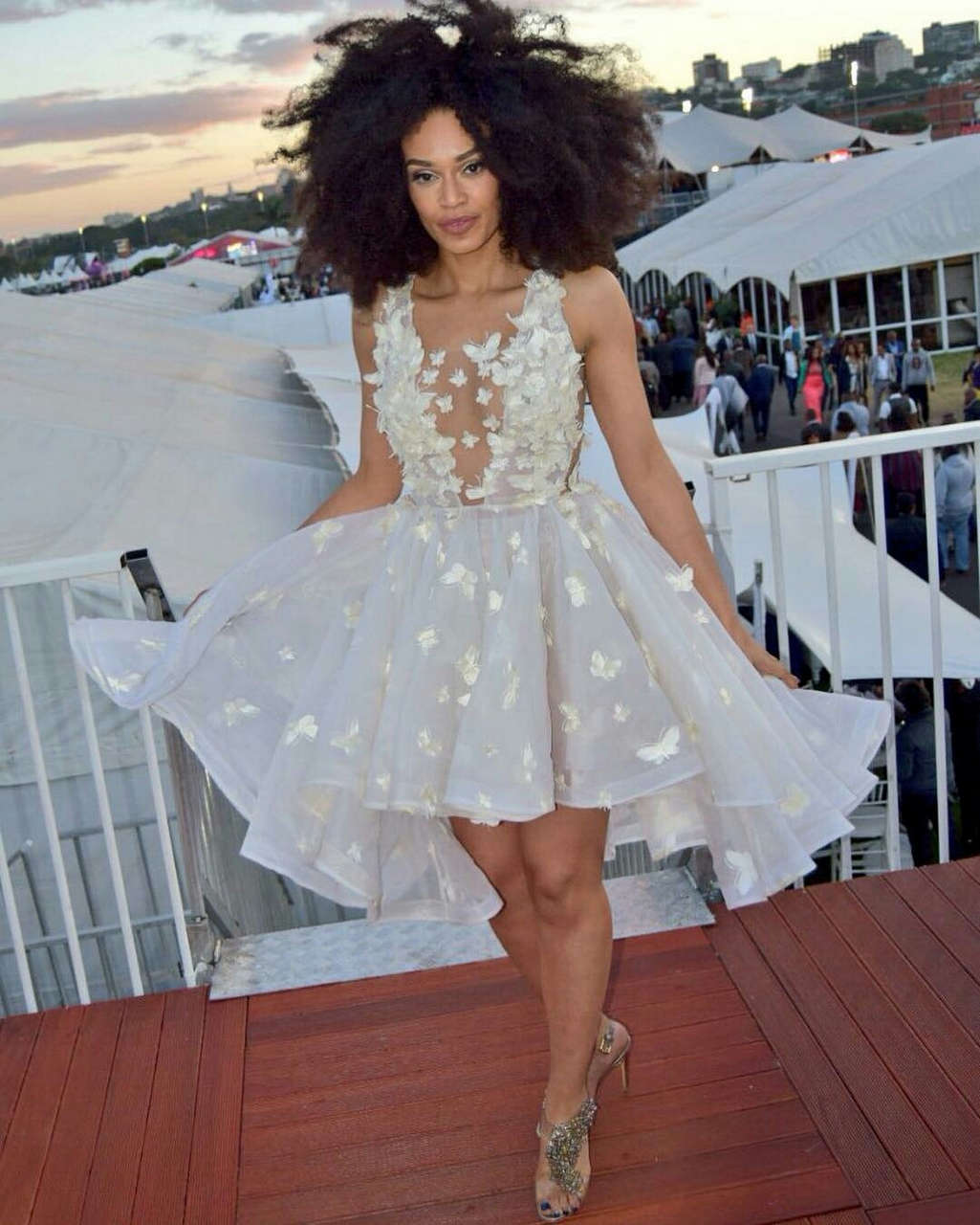 Pearl Thusi Feet