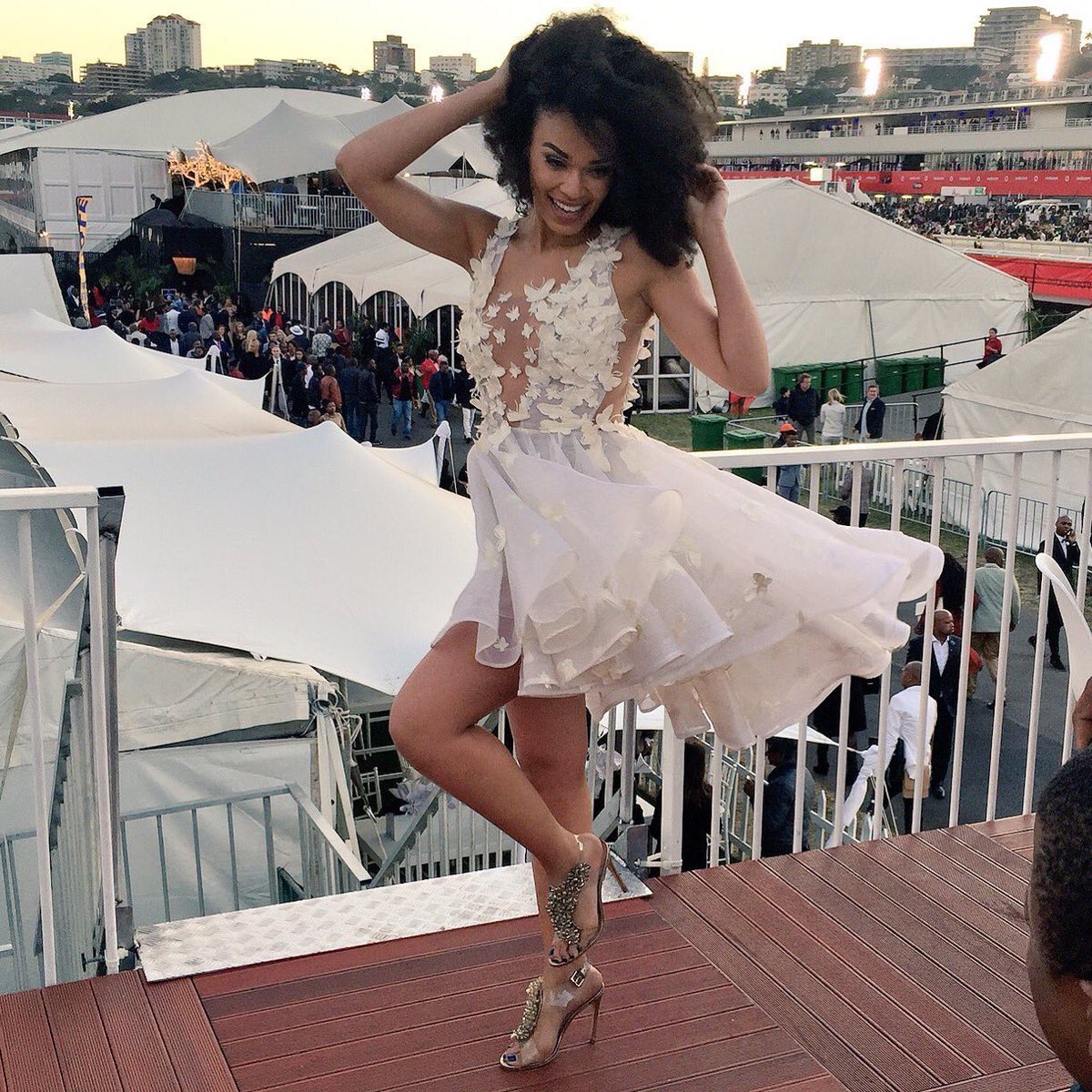 Pearl Thusi Feet