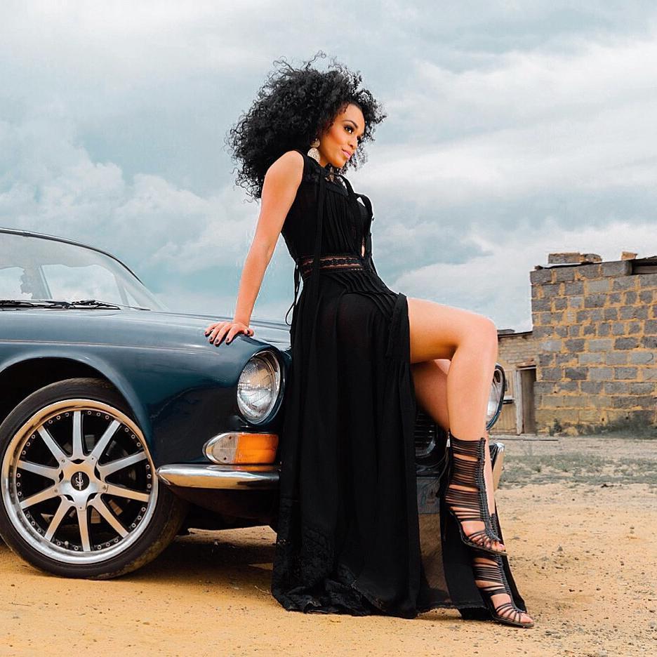 Pearl Thusi Feet