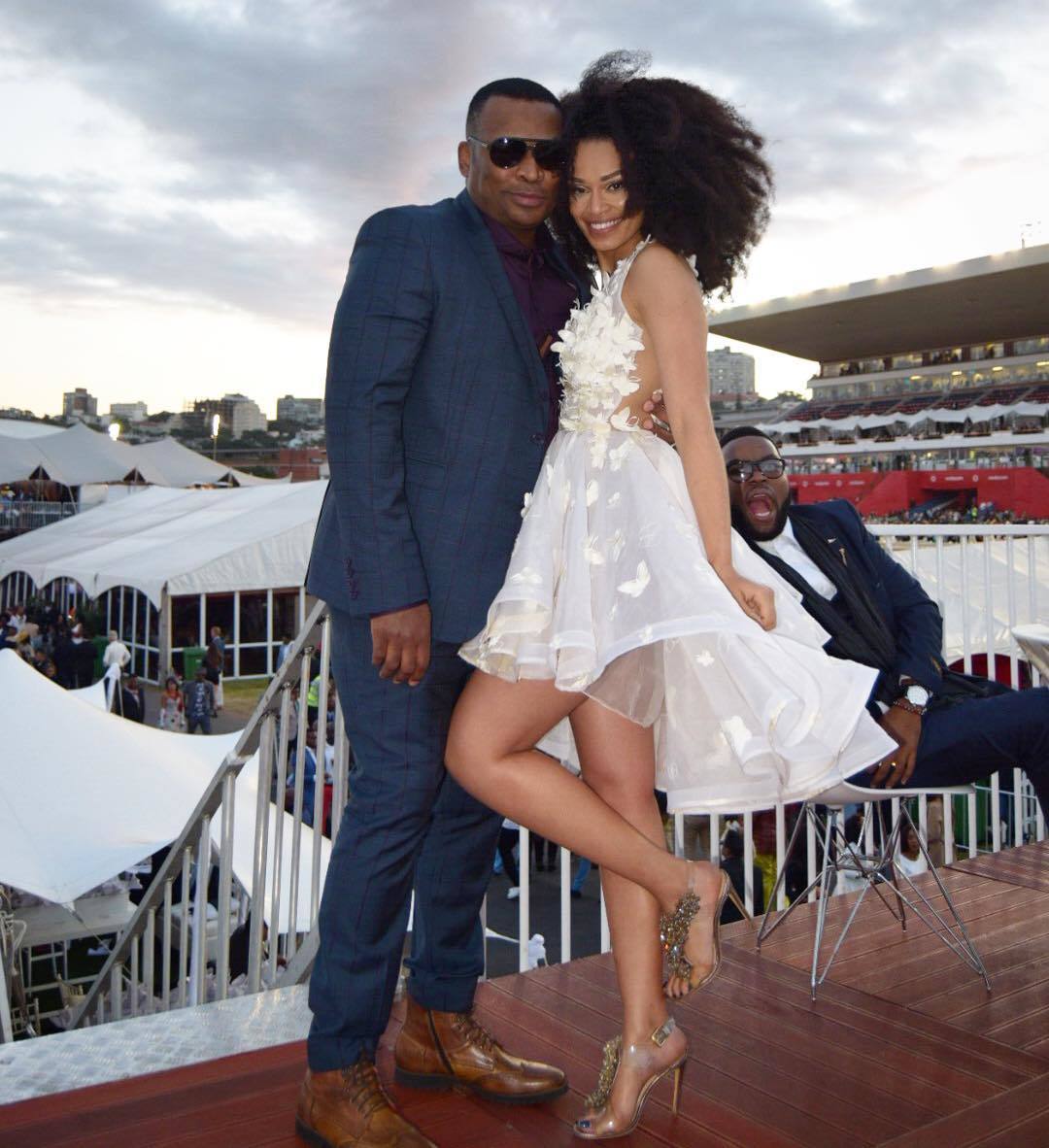 Pearl Thusi Feet