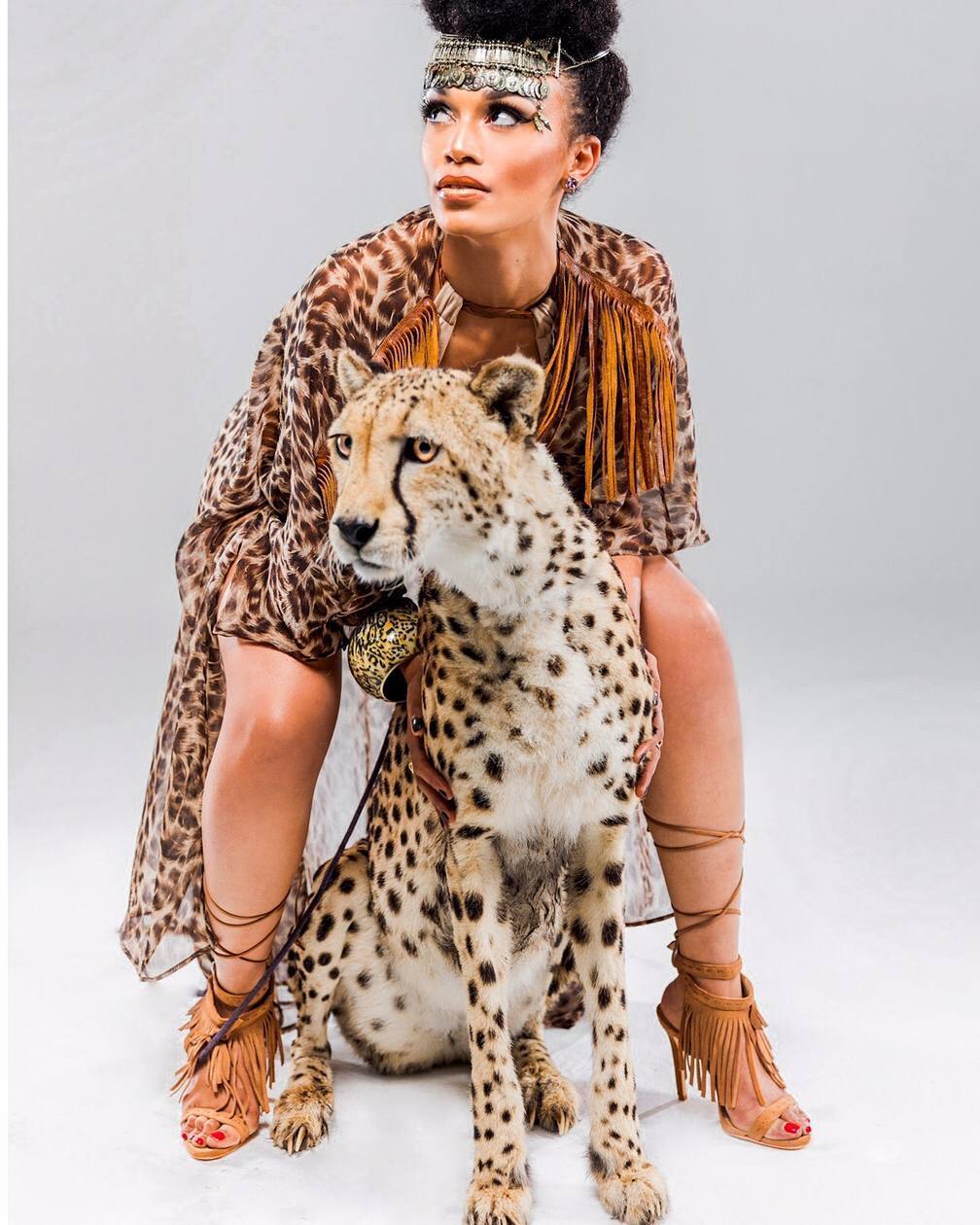 Pearl Thusi Feet