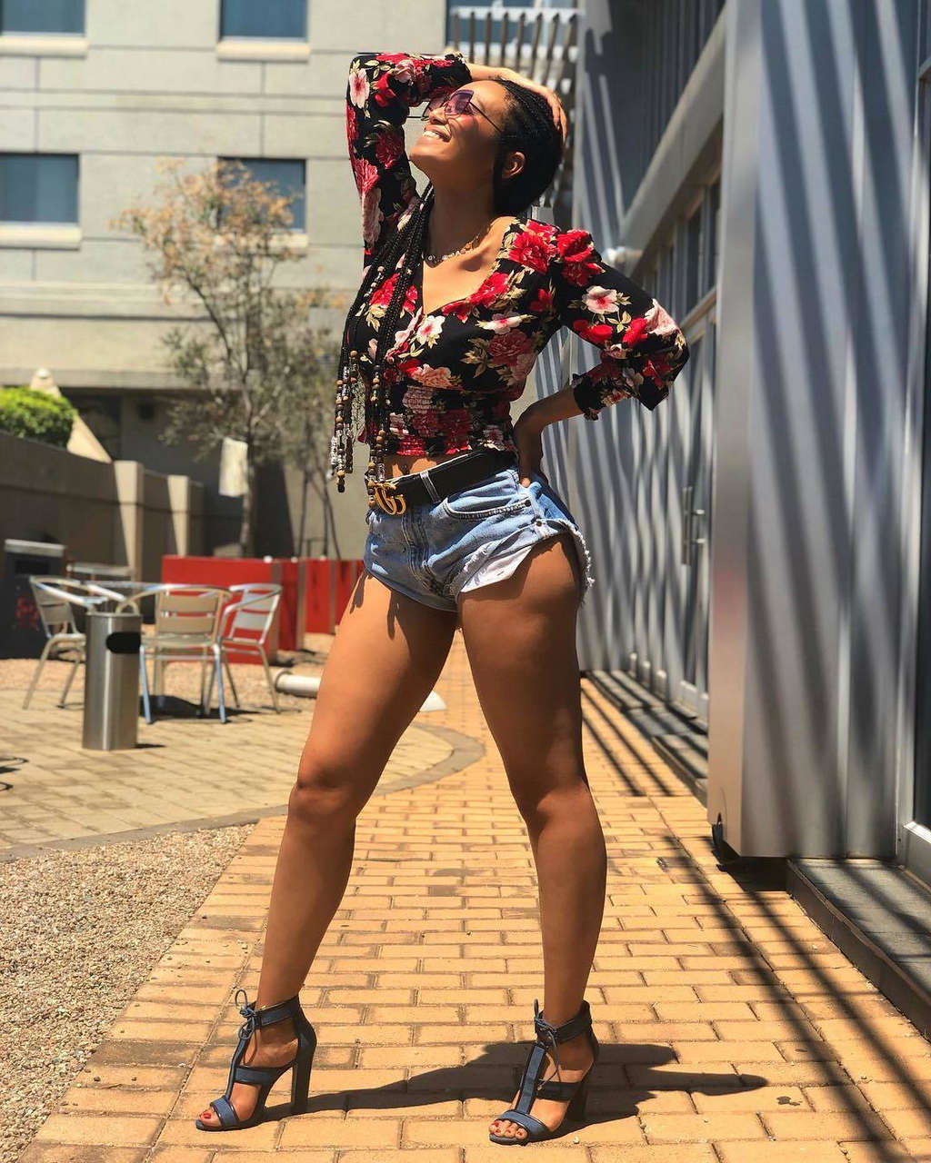 Pearl Thusi Feet
