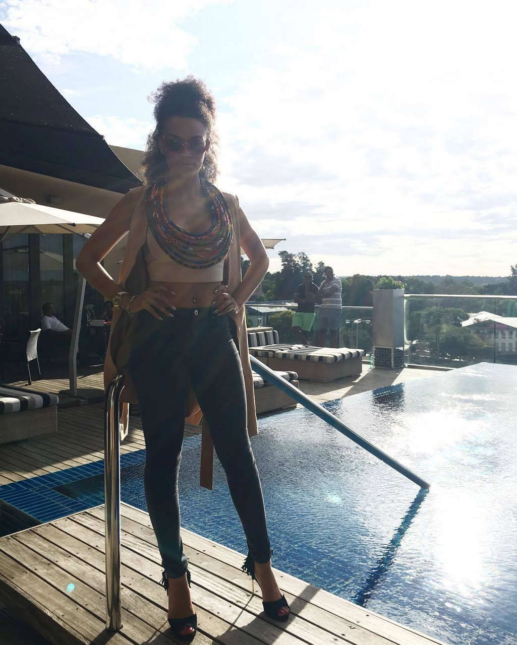 Pearl Thusi Feet