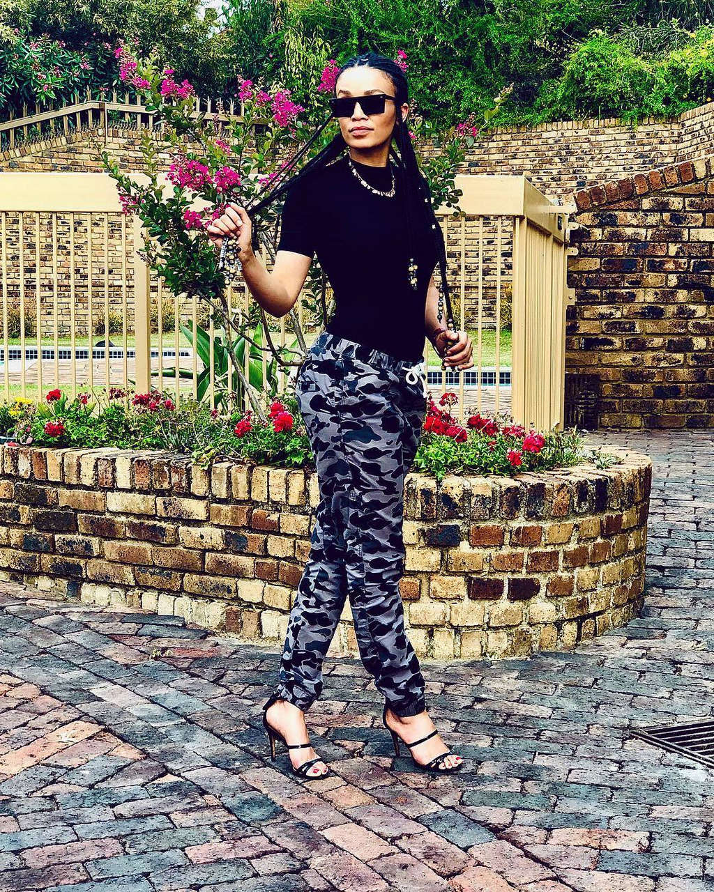 Pearl Thusi Feet