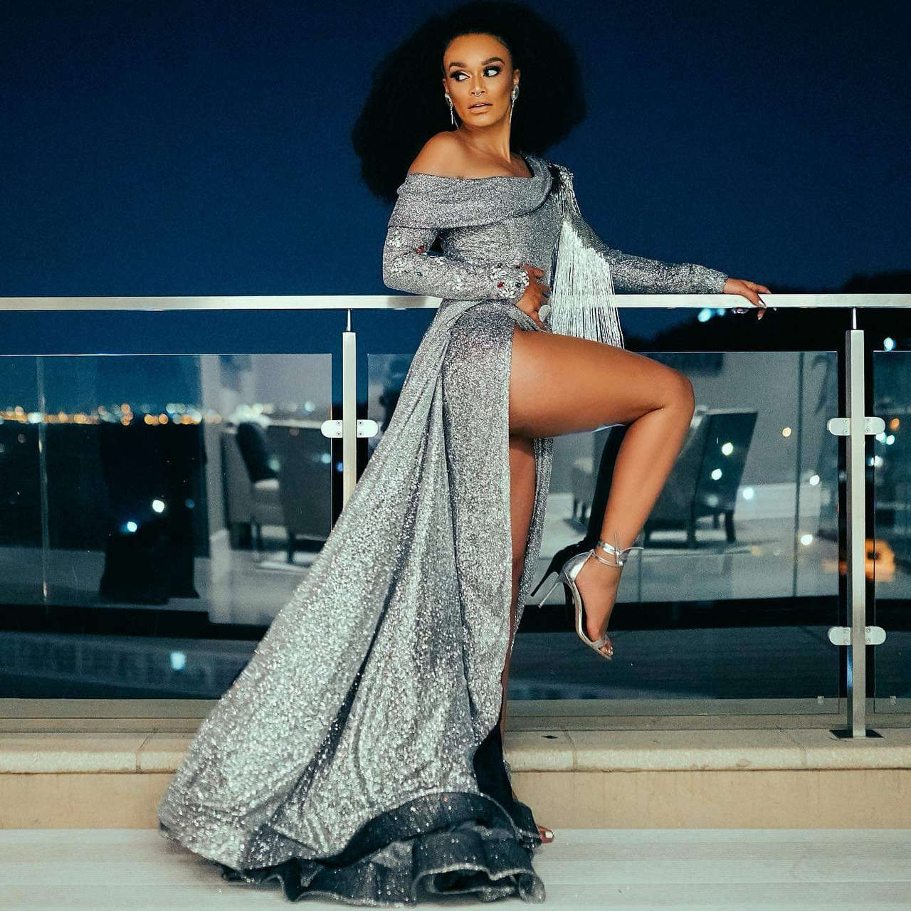 Pearl Thusi Feet