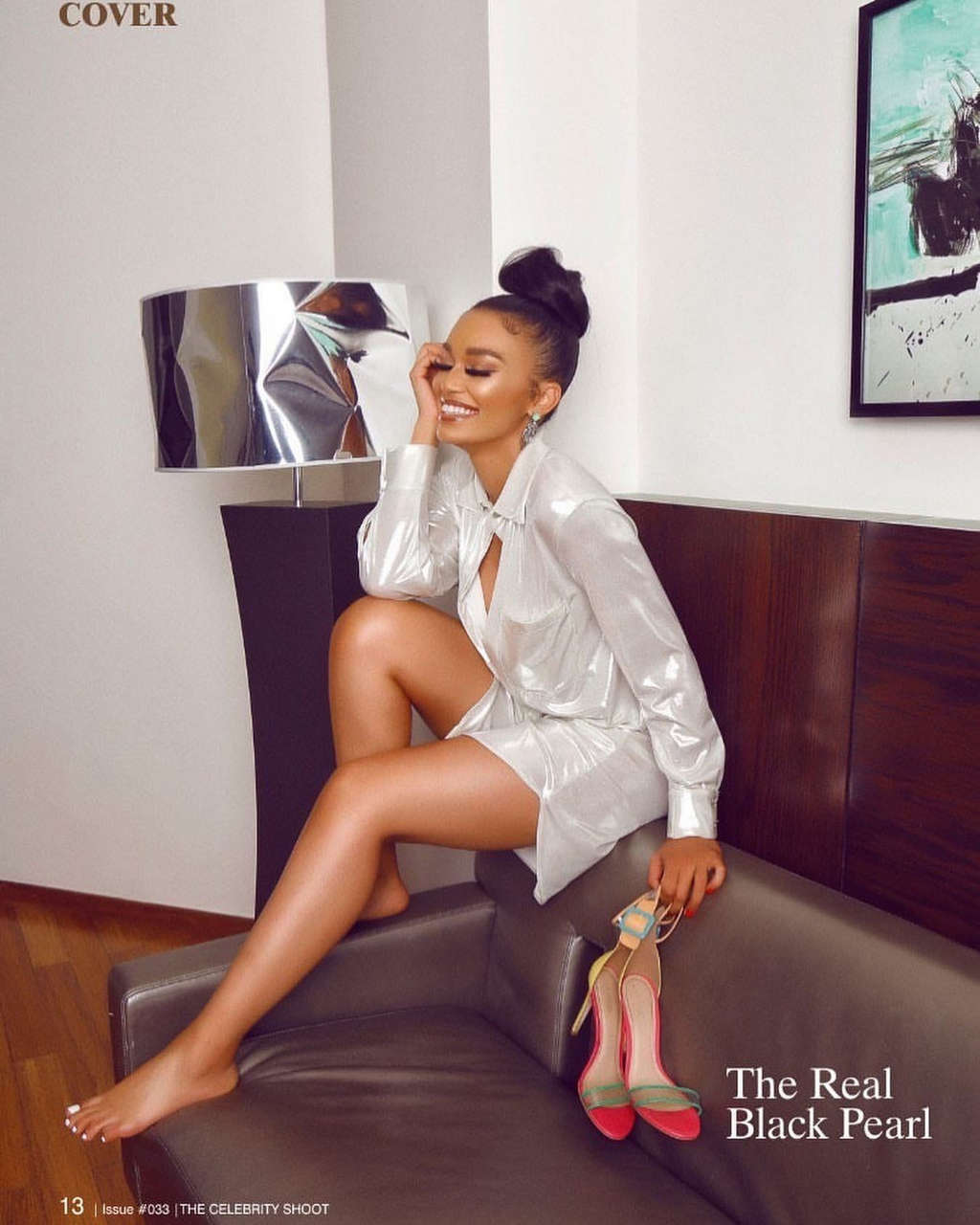 Pearl Thusi Feet