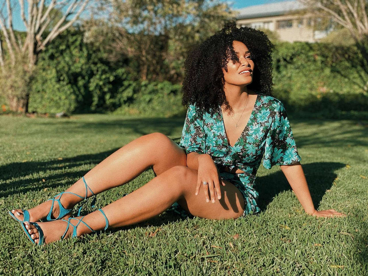 Pearl Thusi Feet