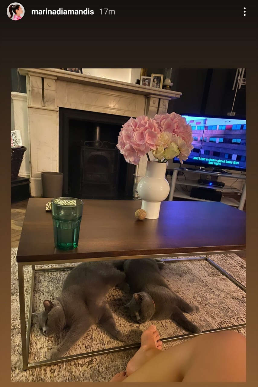 Marina Lambrini Diamandis Feet