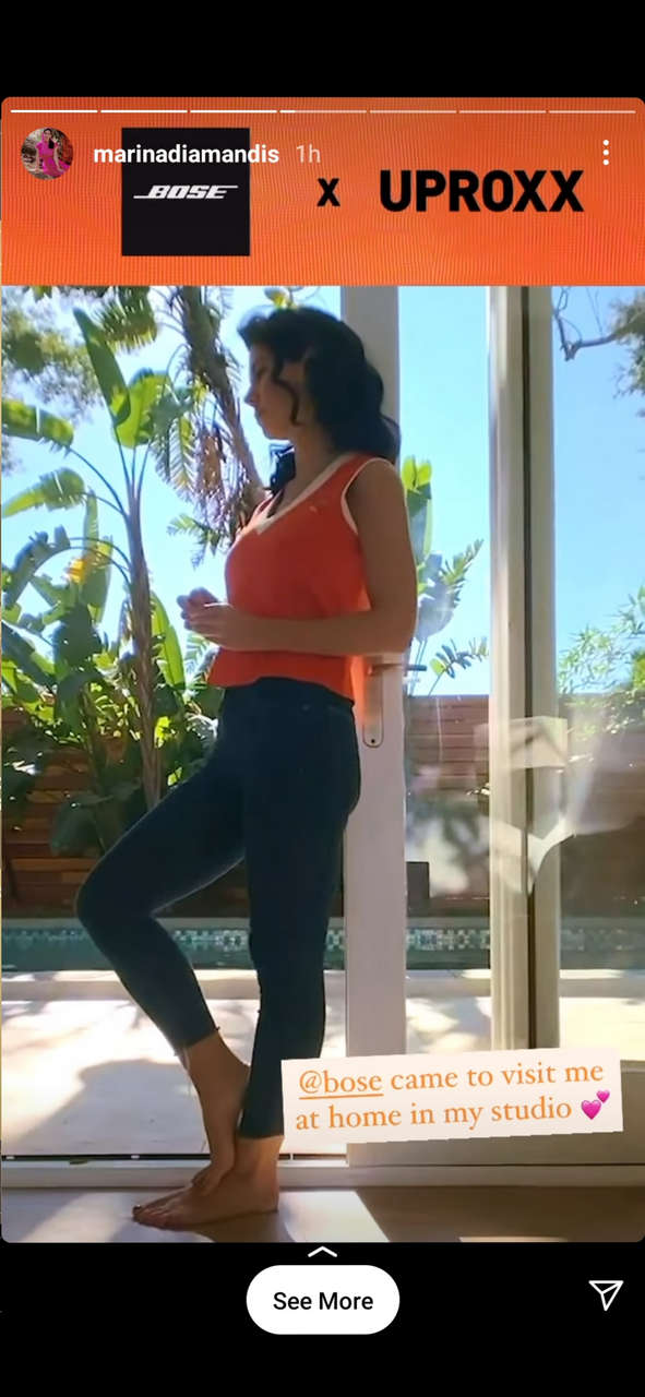 Marina Lambrini Diamandis Feet