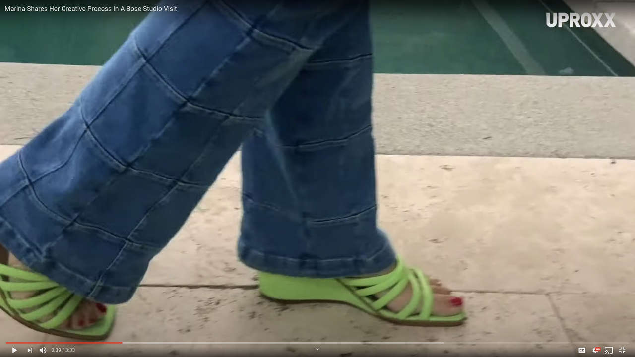 Marina Lambrini Diamandis Feet