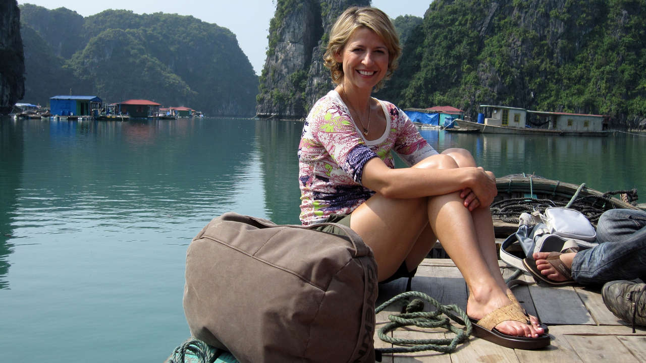 Samantha Brown Feet