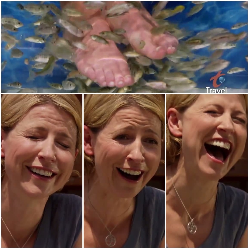 Samantha Brown Feet