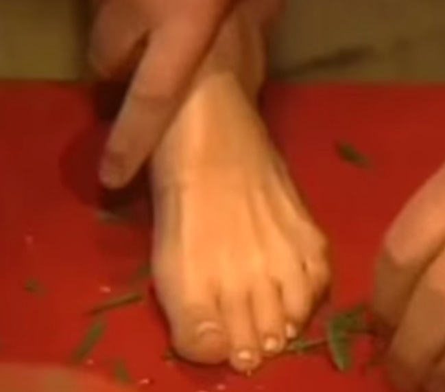 Samantha Brown Feet