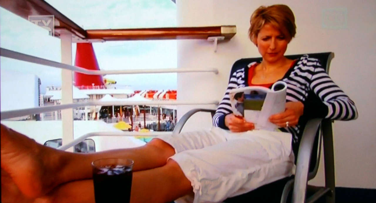 Samantha Brown Feet