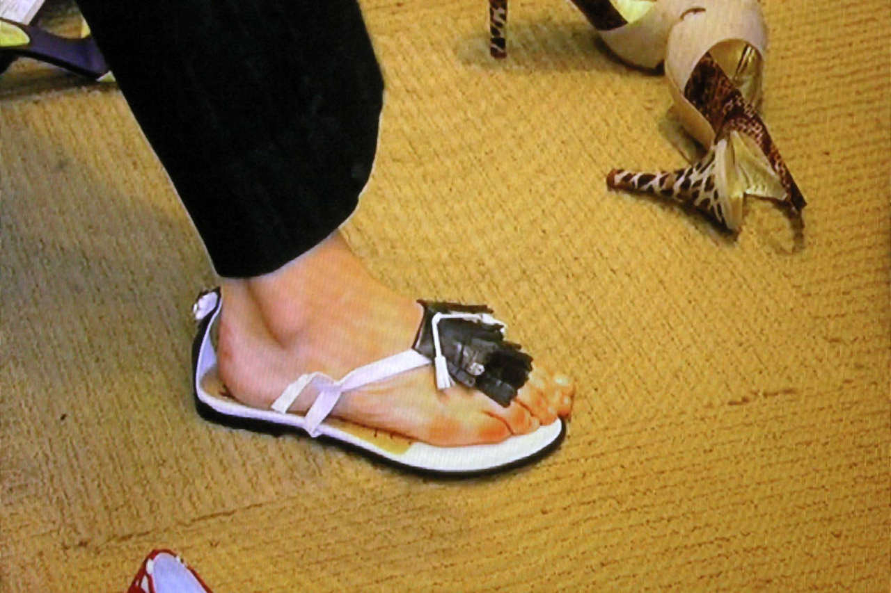 Samantha Brown Feet