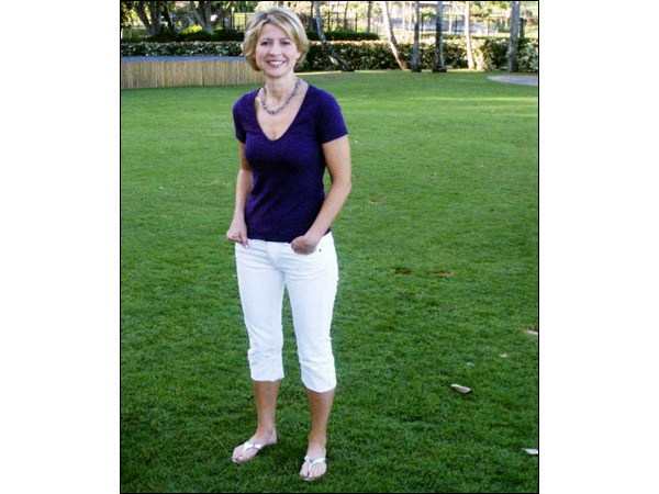 Samantha Brown Feet