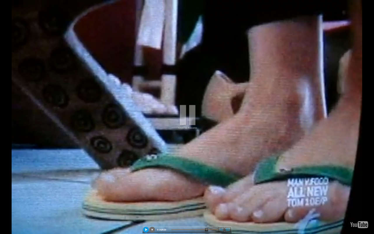 Samantha Brown Feet