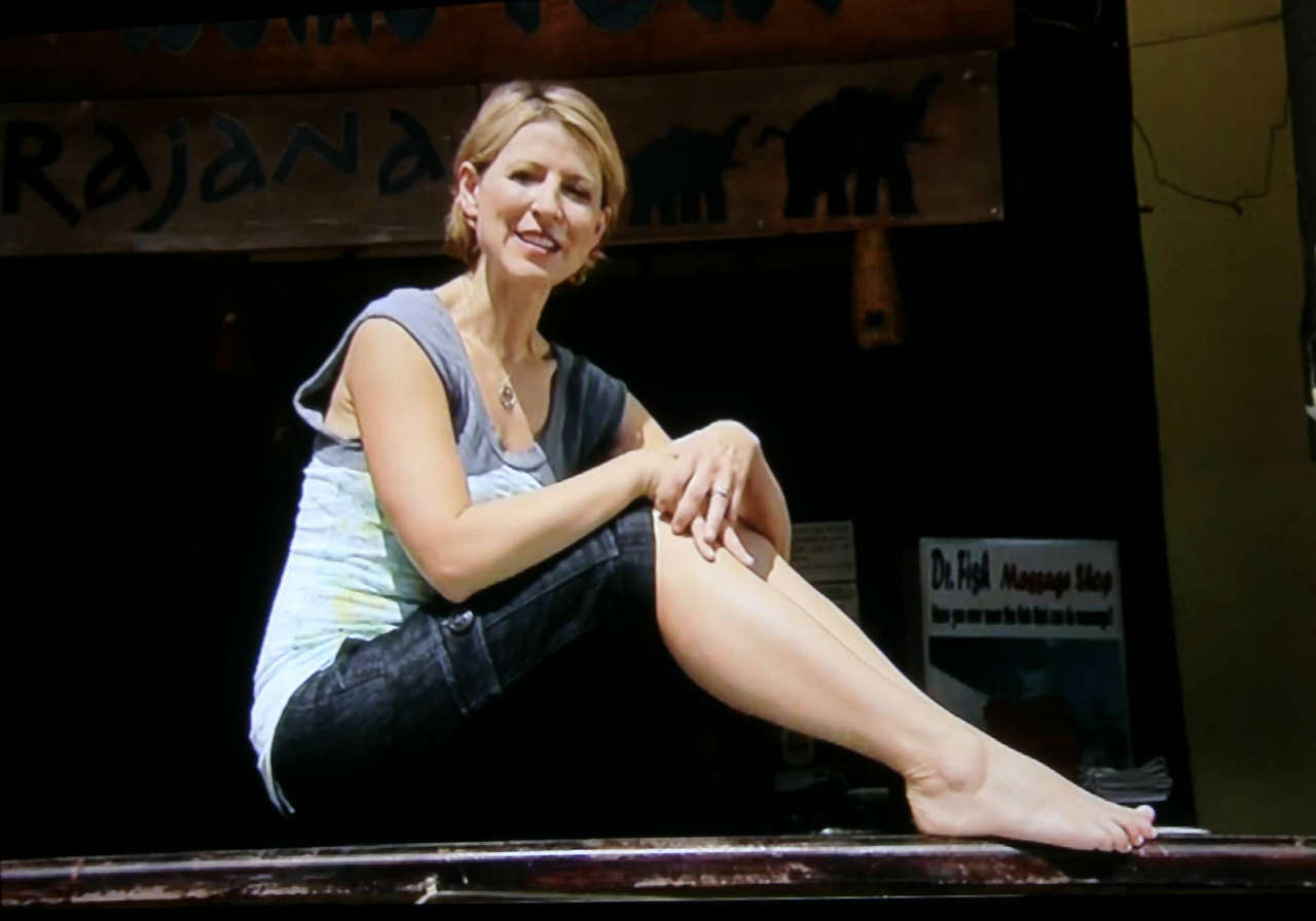 Samantha Brown Feet