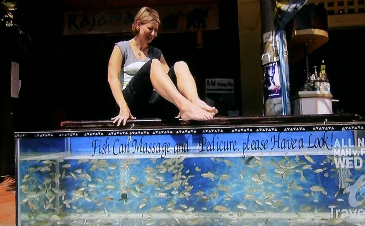 Samantha Brown Feet
