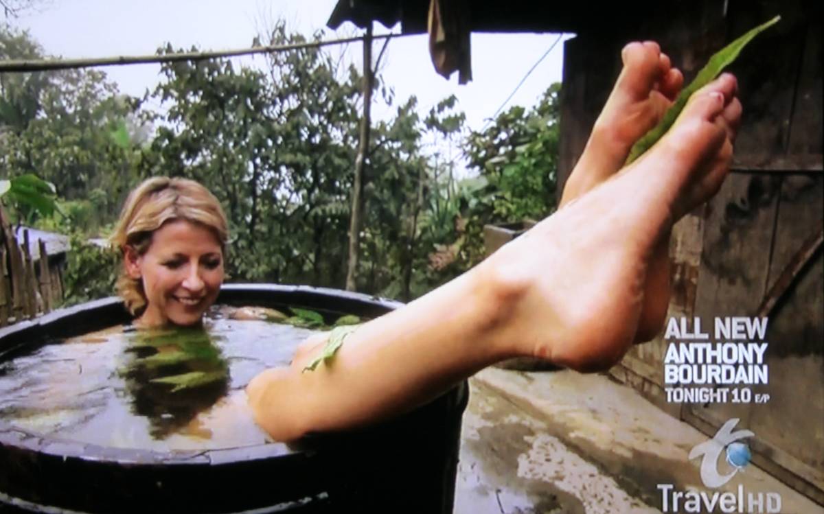 Samantha Brown Feet