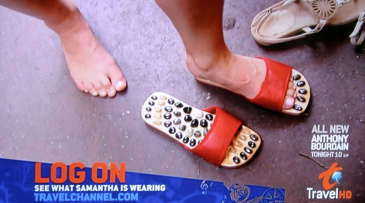 Samantha Brown Feet