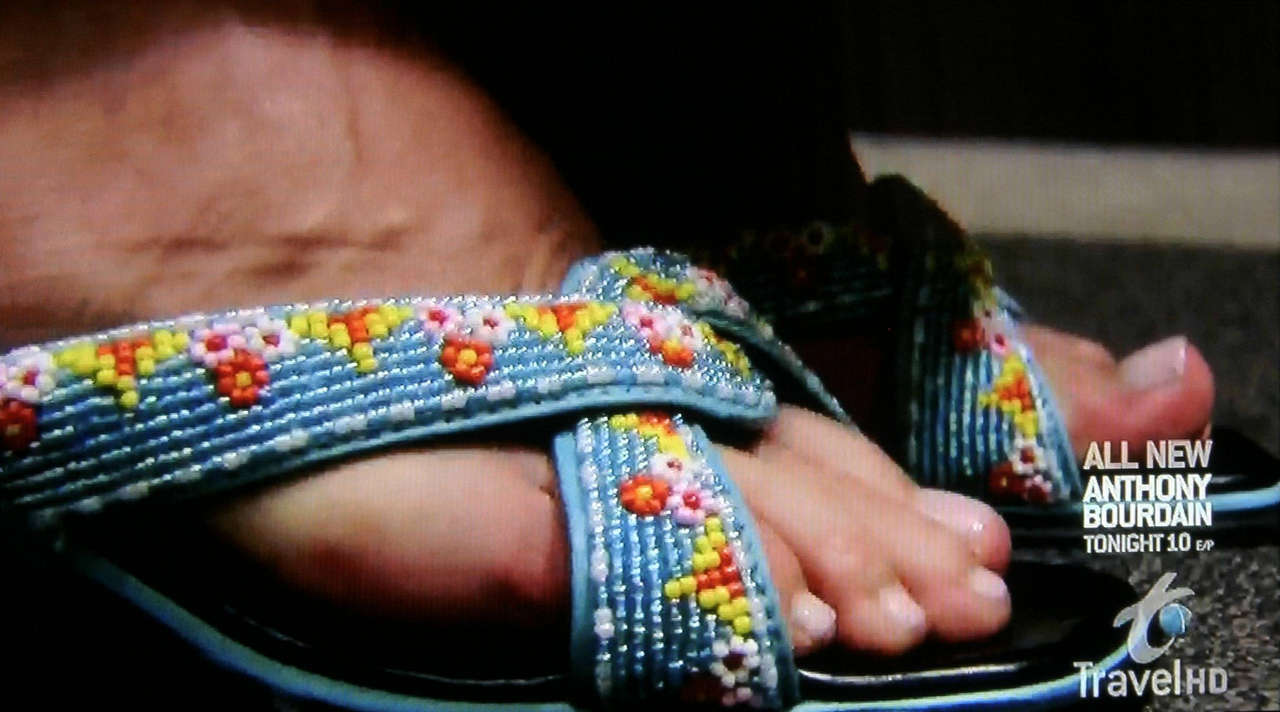 Samantha Brown Feet