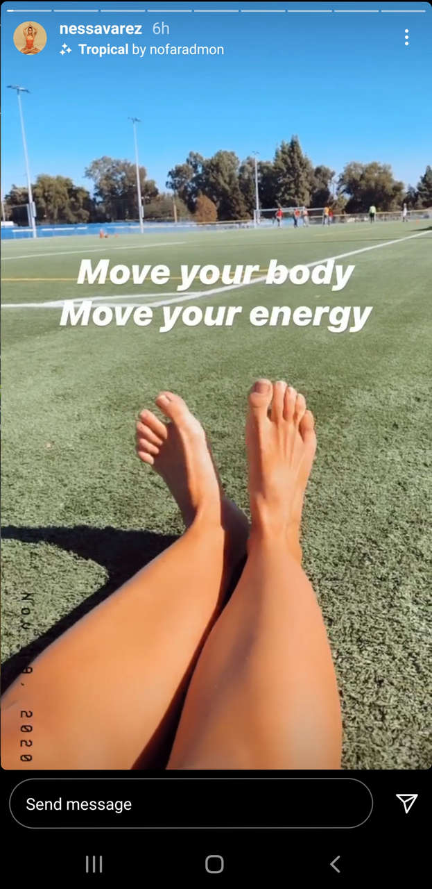 Nessa Varez Feet