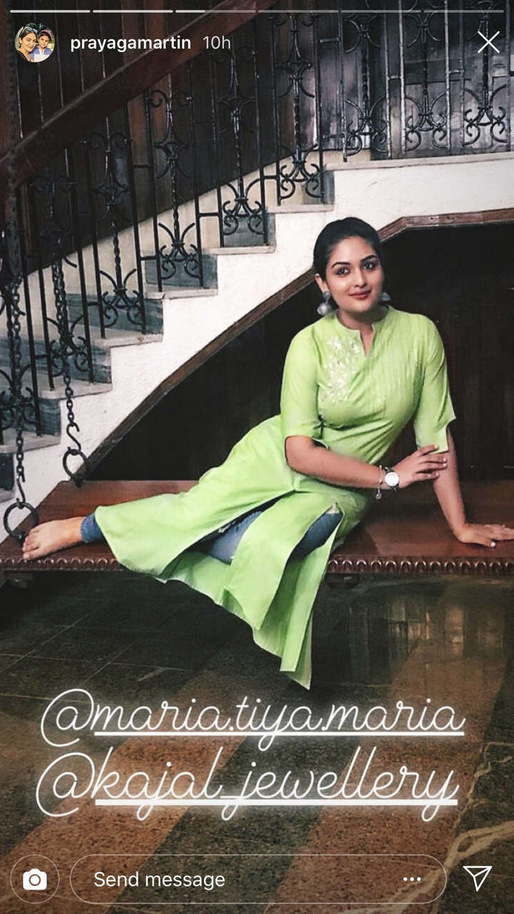 Prayaga Martin Feet