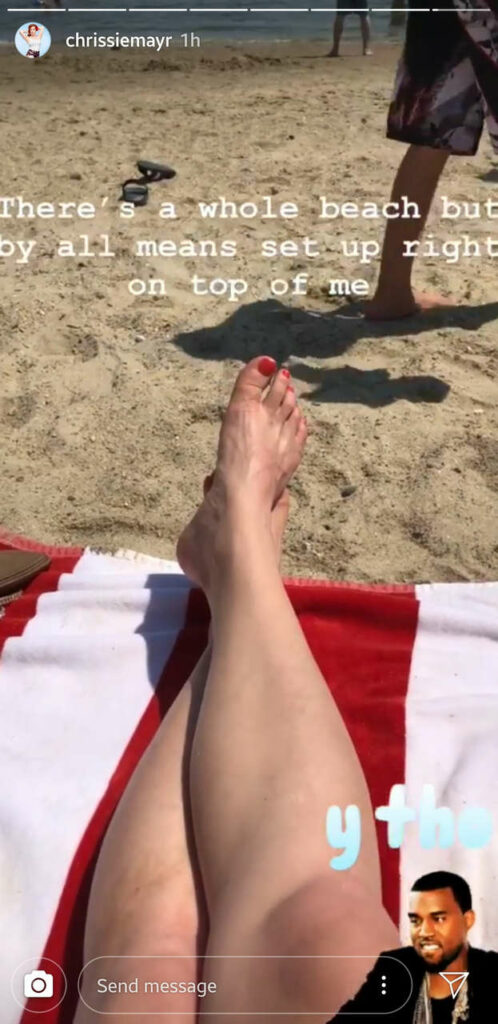 Chrissie Mayr Feet (90 photos)