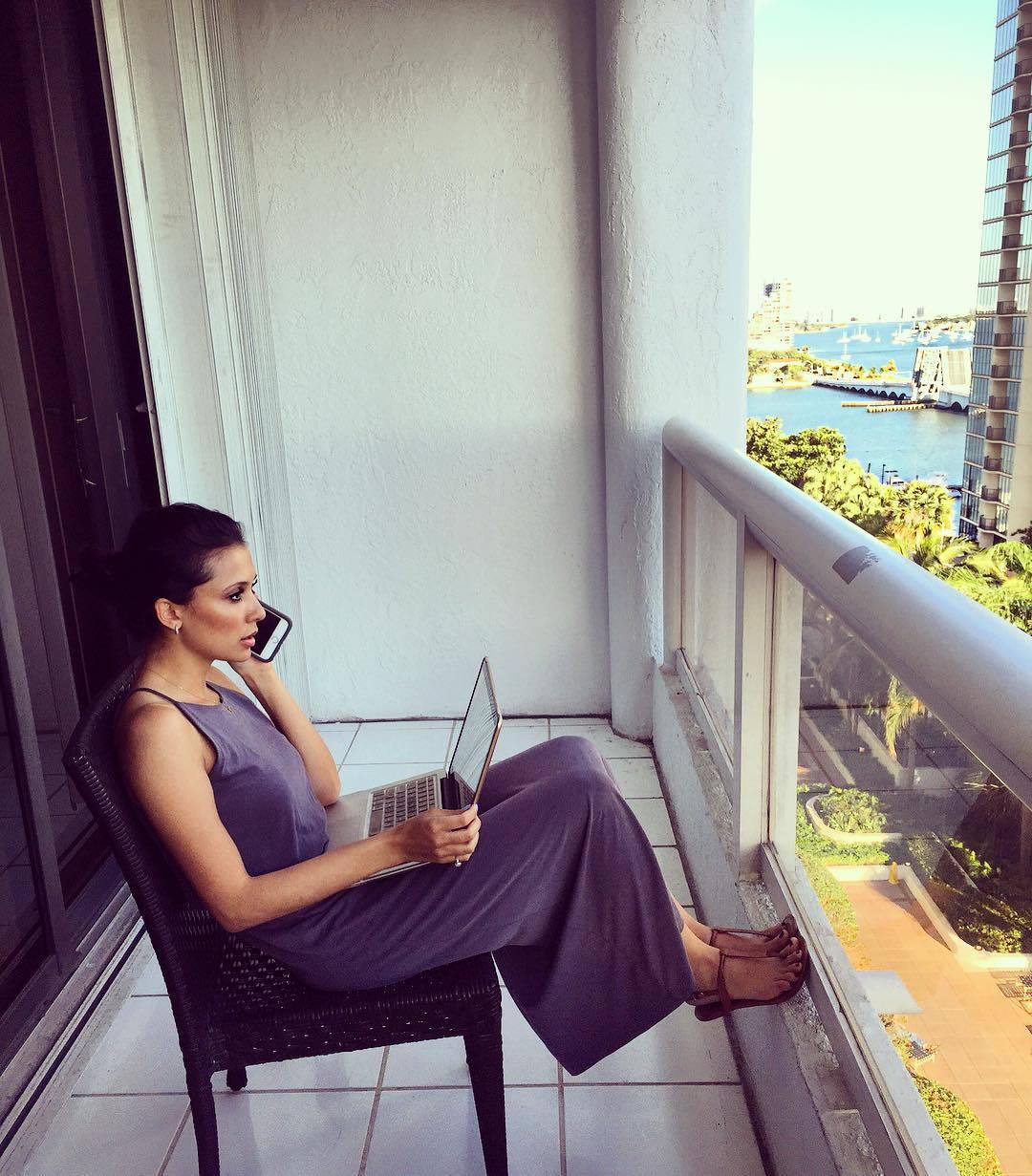 Emily Anila Shah Feet