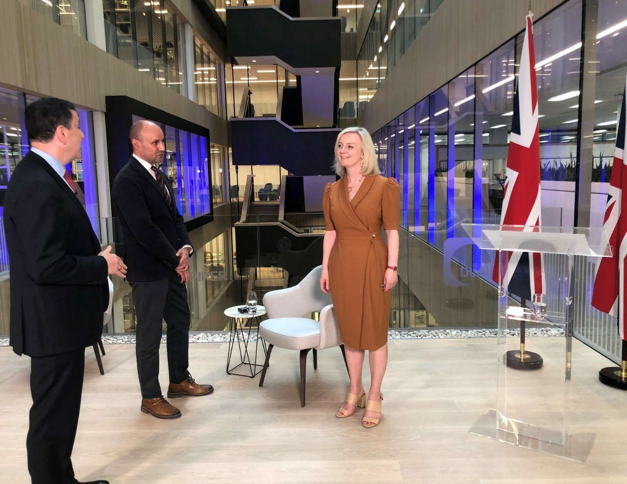 Elizabeth Truss Feet