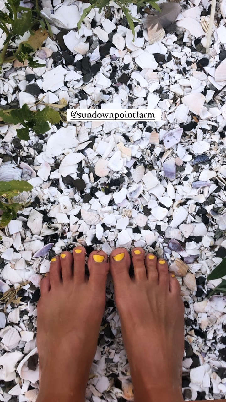 Ashleigh Ball Feet