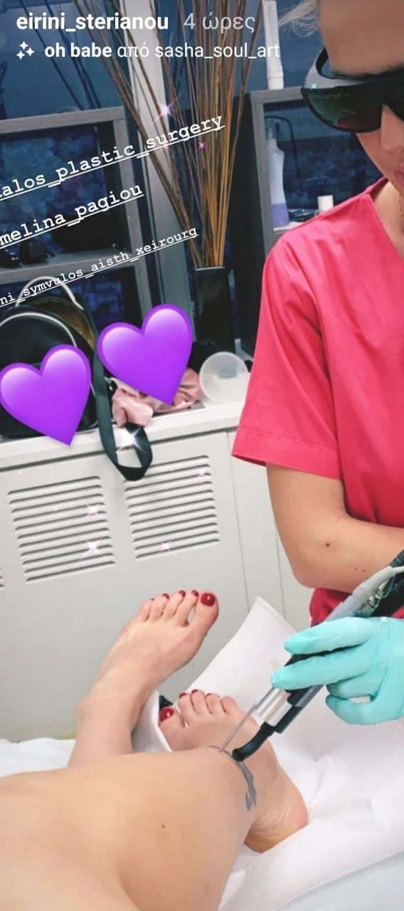 Eirini Sterianou Feet