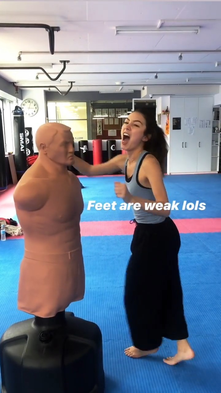 Natasha Liu Bordizzo Feet