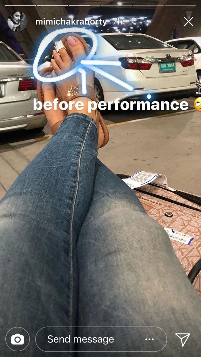 Mimi Chakraborty Feet