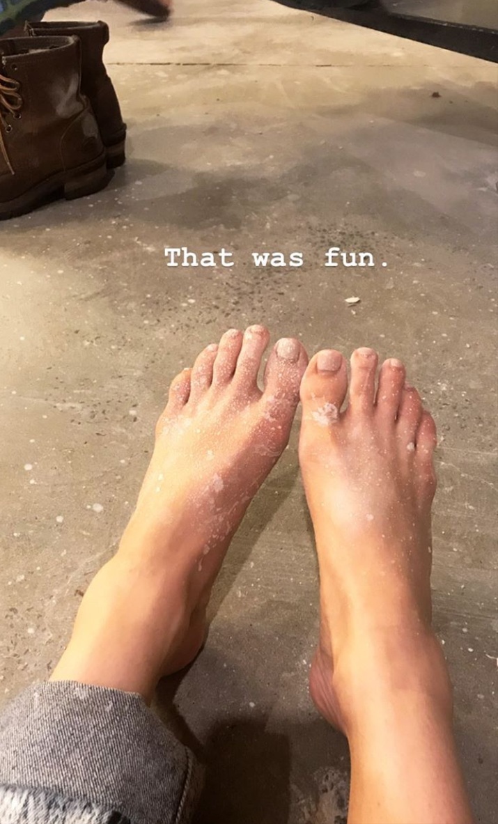 Isabel Durant Feet