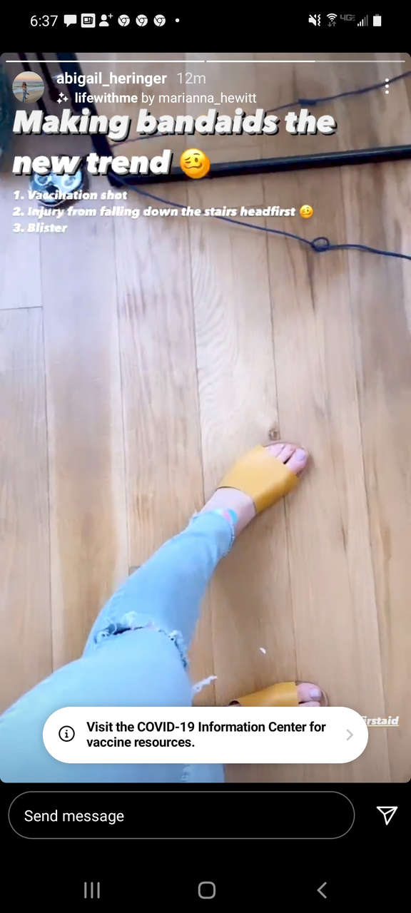 Abigail Heringer Feet