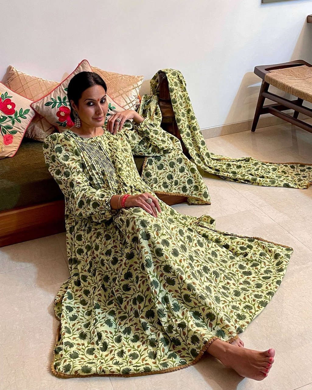 Kamya Punjabi Feet