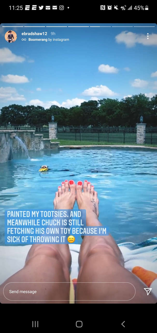 Rachel Bradshaw Feet