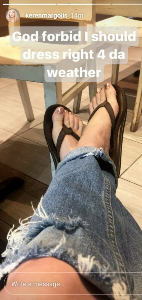 Keren Margolis Feet (10 photos)