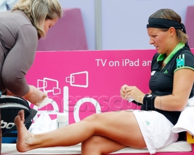 Kirsten Flipkens Feet