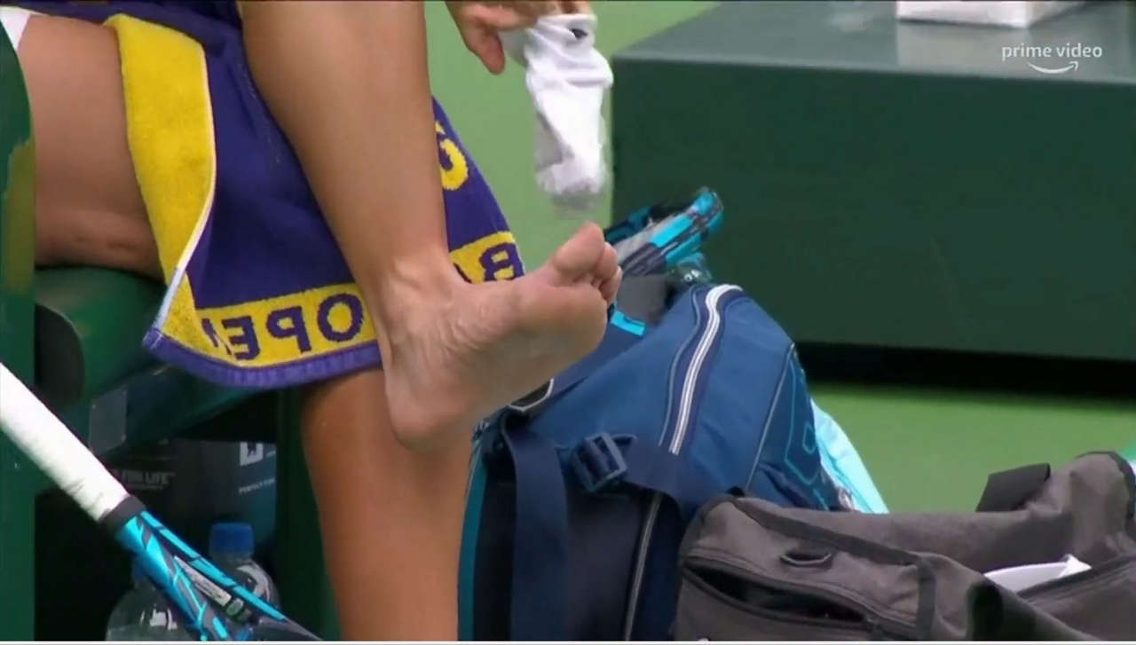 Kirsten Flipkens Feet