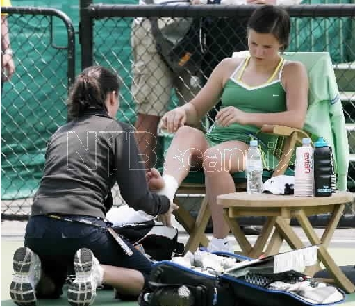 Kirsten Flipkens Feet