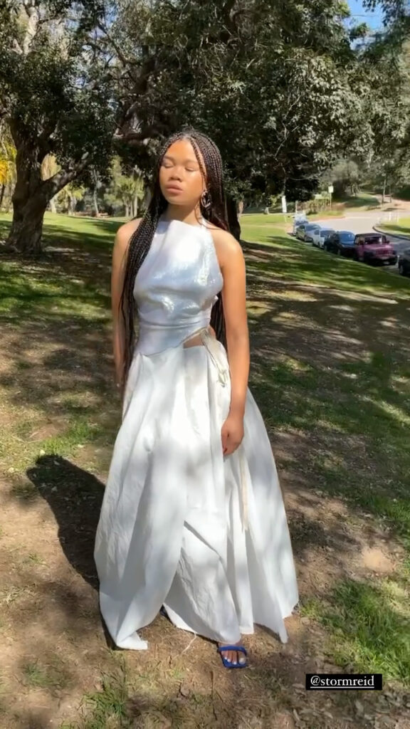 Storm Reid Feet (5 pictures)