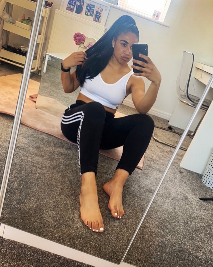 Gabby George Feet