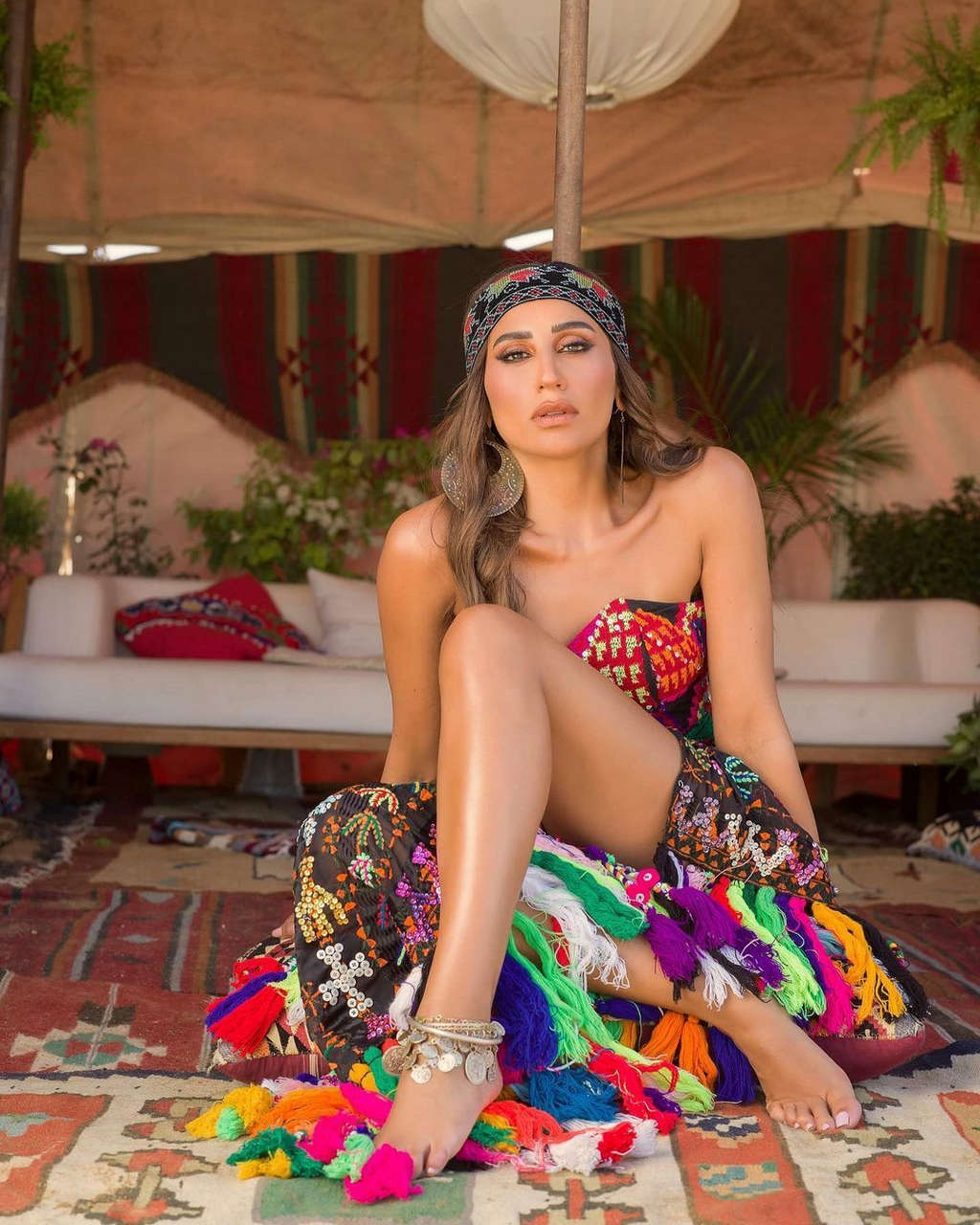 Dina El Sherbiny Feet