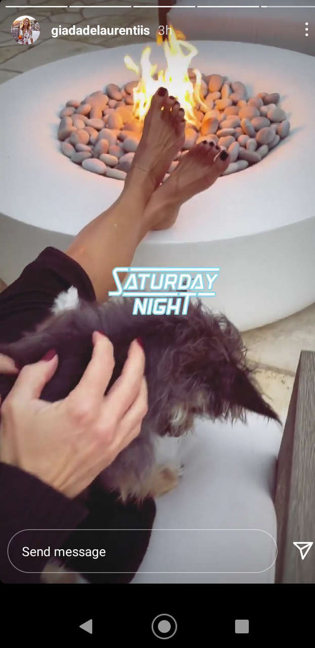 Giada De Laurentiis Feet