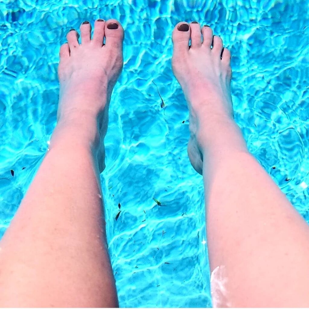 Gail Rastorfer Feet (2 photos)